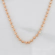 Chain Military Half Moon 7.55g / 20 in / 2.4mm Rose Gold 18K