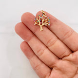 Dije Arbol 1.8g / 3/4 in Oro Amarillo 18K