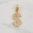 Dije Signo Peso 3.2g / 1 1/4 in Oro Amarillo 18K