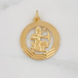 Indian Arrow Pendant 2.3g / 1 1/4 in 18K Yellow Gold