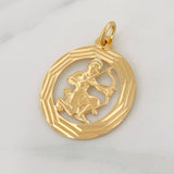 Indian Arrow Pendant 2.3g / 1 1/4 in 18K Yellow Gold