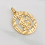 Indian Arrow Pendant 2.3g / 1 1/4 in 18K Yellow Gold