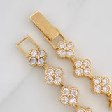 Pulso Flores 13.2g / 7 1/2 in / 6.1mm Oro Amarillo 18K