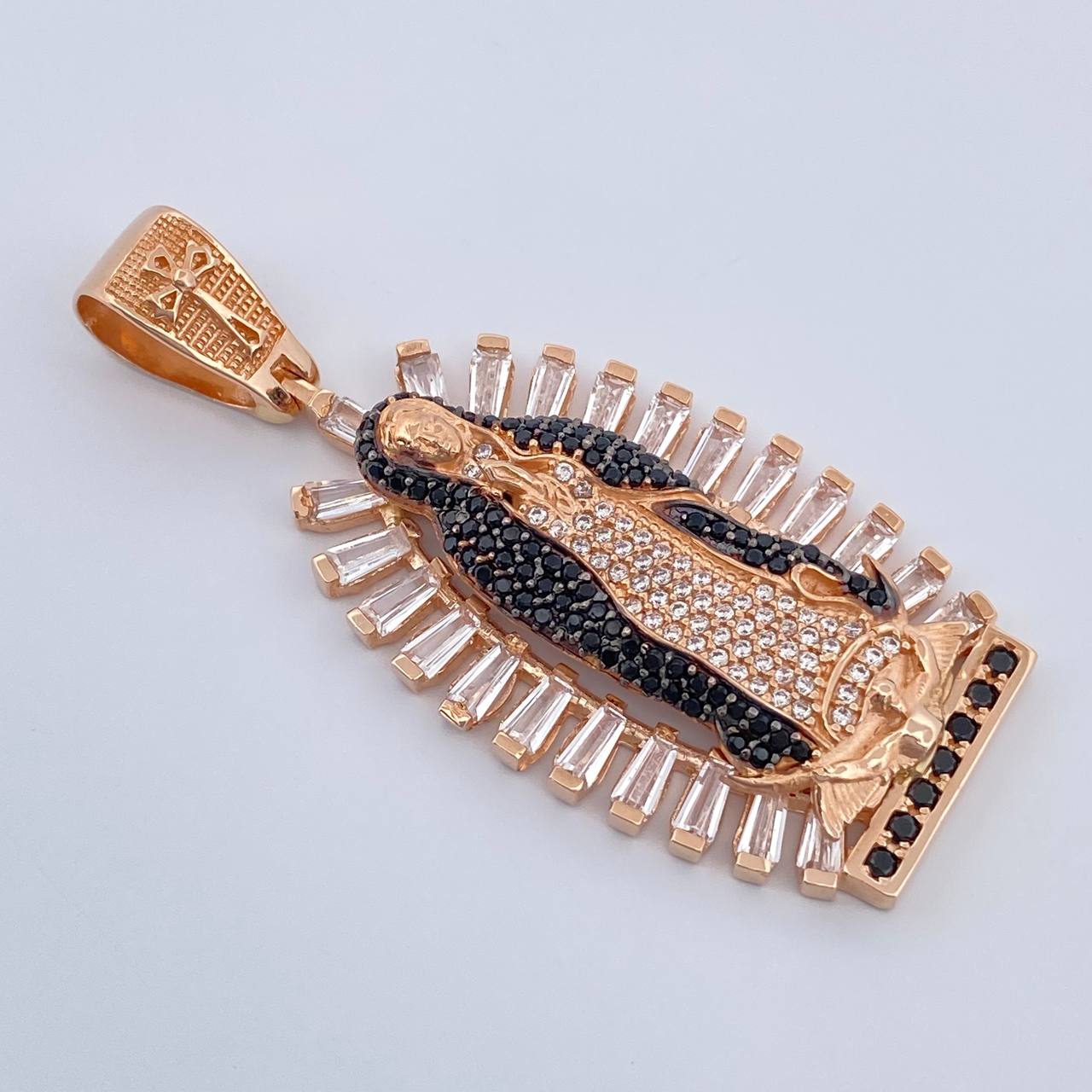 Dije Virgen De Guadalupe 11.75gr / Oro Rosa 18K $