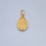 Dije Virgen Del Carmen 0.35gr / Oro Amarillo 18K $