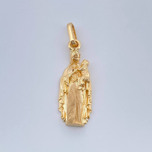 Dije Virgen Del Carmen 2.35gr / Oro Amarillo 18K $