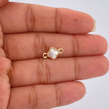 Herraje Trebol 0.65gr / Oro Amarillo Nac.Esp. 18K $