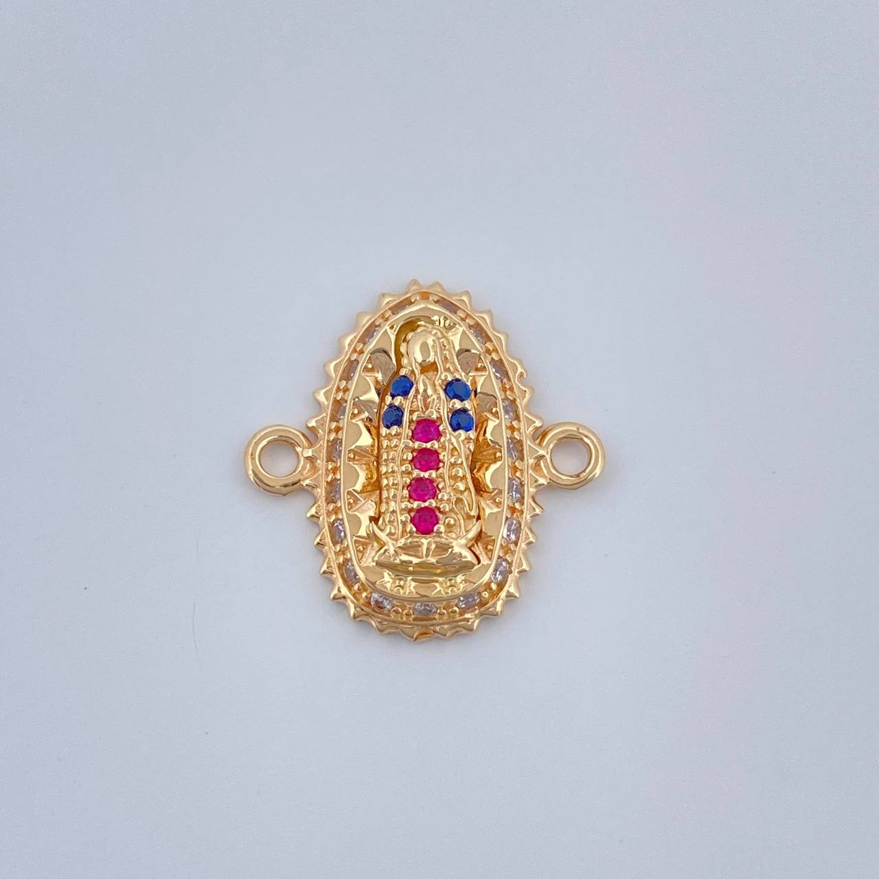 Herraje Virgen De Guadalupe 1.2gr / Oro Amarillo 18K $