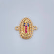 Herraje Virgen De Guadalupe 1.2gr / Oro Amarillo 18K $
