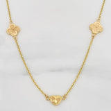 Cadena Aro Seguido Trebol 5.7g / 20 in / 1.55mm Oro Amarillo 18K