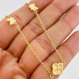 Cadena Aro Seguido Trebol 5.4g / 20 in / 1.62mm Oro Amarillo 18K