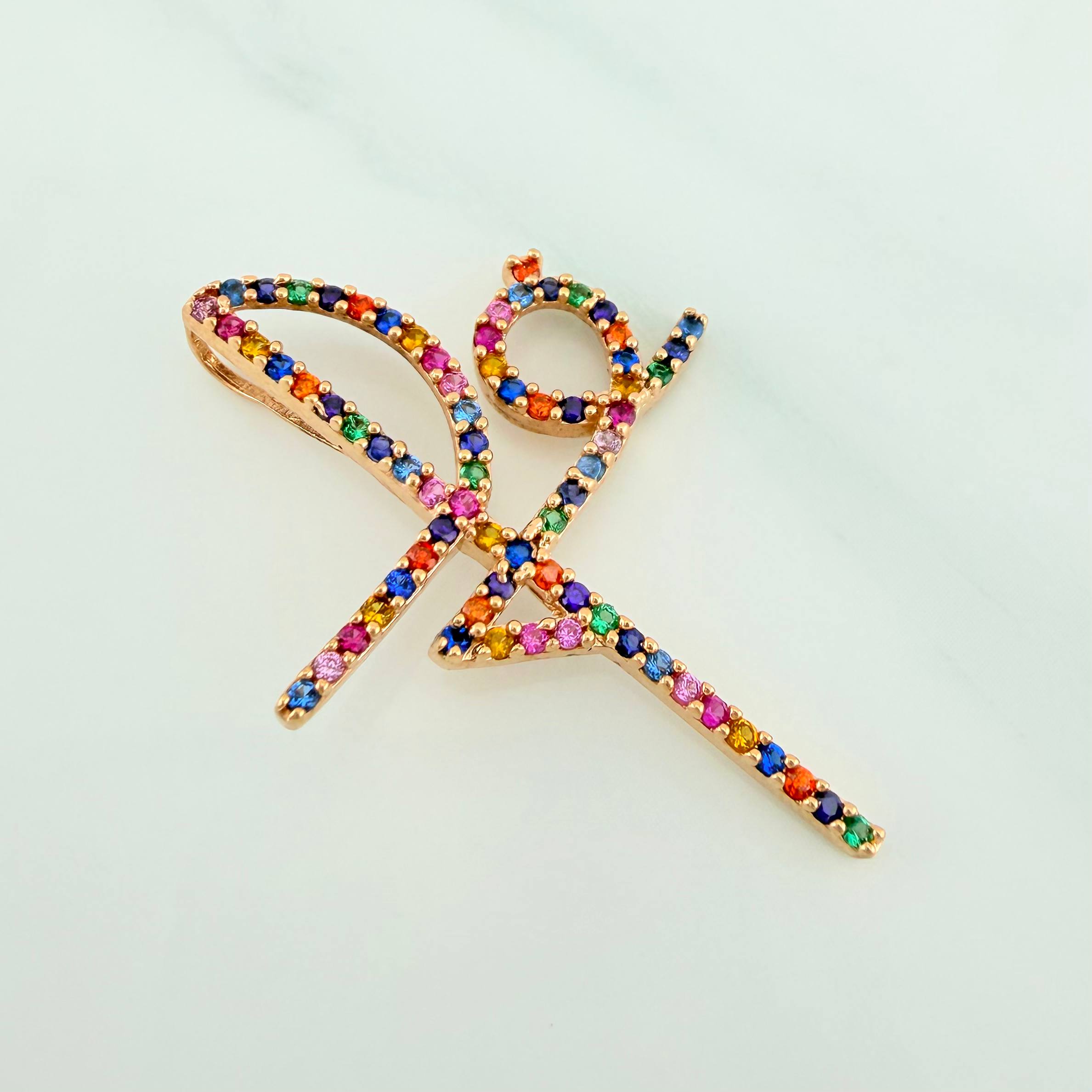 Pendant Faith 2.9 g / 1 1/2 in 18K Rose Gold