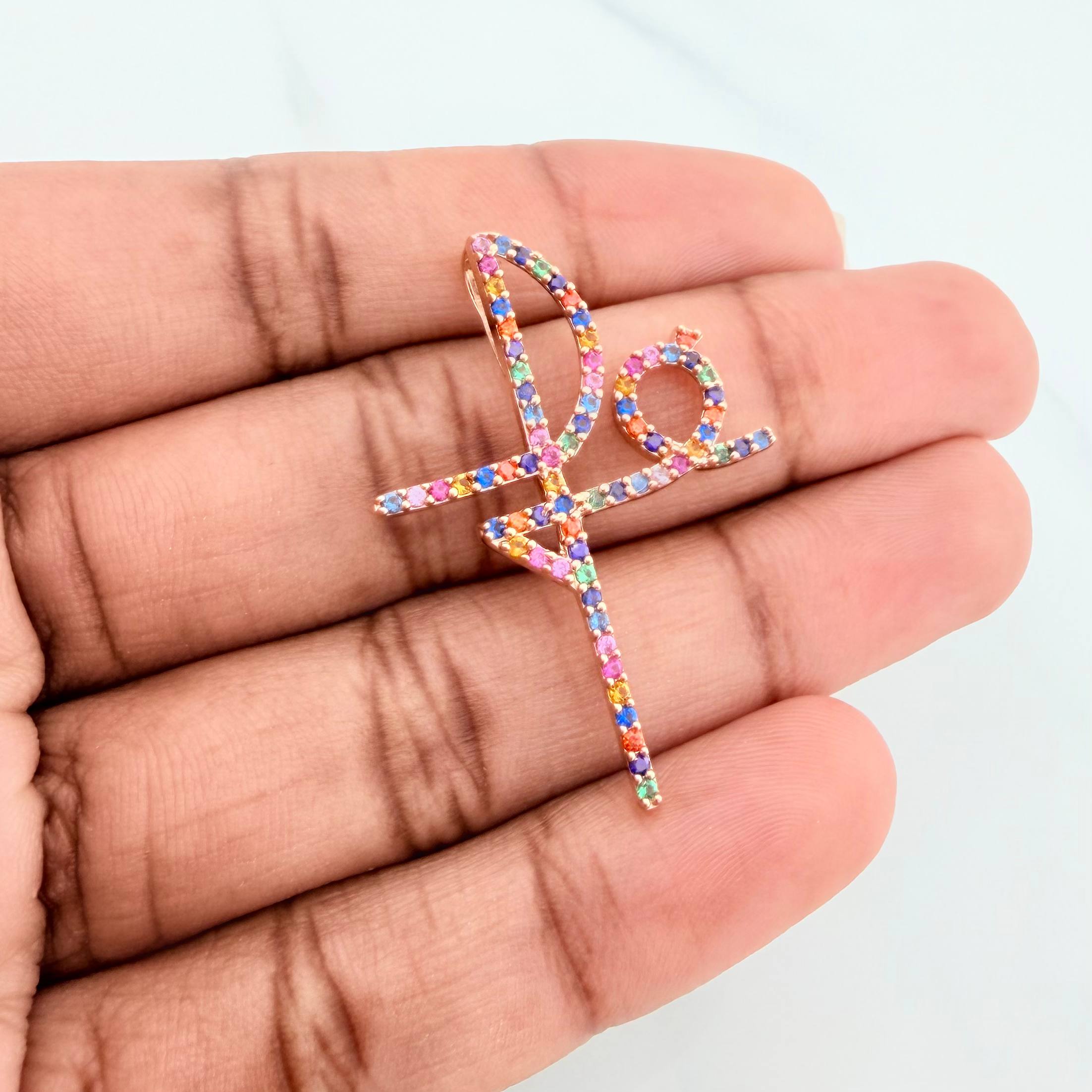 Pendant Faith 2.9 g / 1 1/2 in 18K Rose Gold