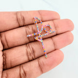 Pendant Faith 2.9 g / 1 1/2 in 18K Rose Gold