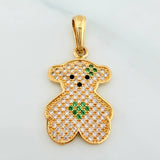 Pendant Bear Ts 2.45 g / 1 1/4 in Yellow Gold 18K