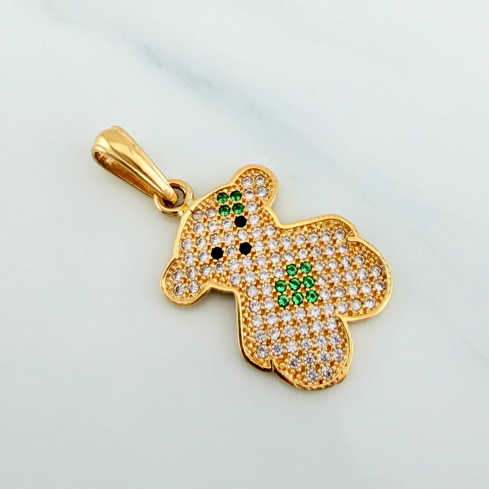 Pendant Bear Ts 2.45 g / 1 1/4 in Yellow Gold 18K