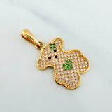 Pendant Bear Ts 2.45 g / 1 1/4 in Yellow Gold 18K