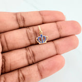 Pendant Crown 0.65 g / 1/2 in Yellow Gold 18K