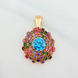 Dije Mandala 5.05 g / 1 1/4 in Oro Amarillo 18K