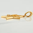 Pendant Star of David 8.6 g / 2 in Yellow Gold 18K
