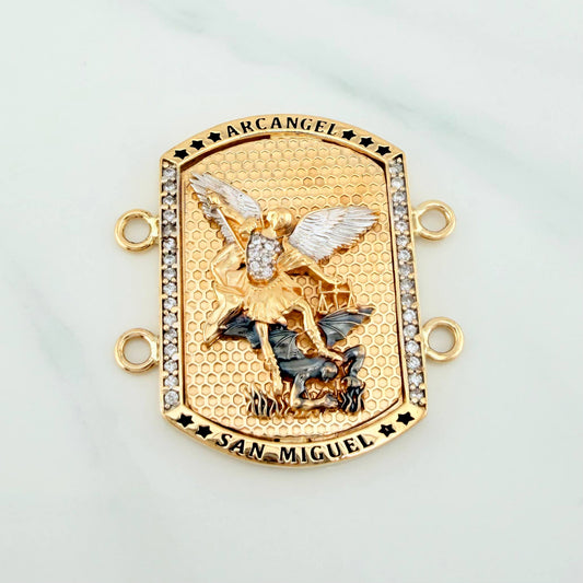 Herraje San Miguel Arcangel 14.2 g / 1 1/2 in Tres Oros 18K