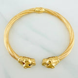 Pulso Aro Pantera 12.1 g / 6 3/4 in / 4.45 mm Oro Amarillo 18K