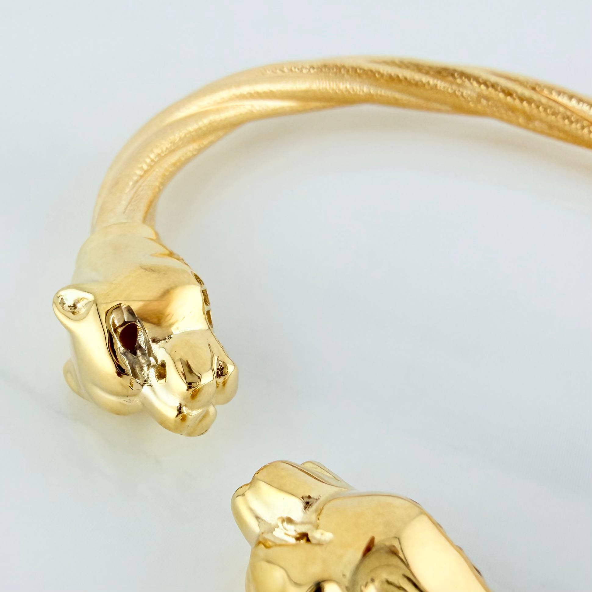 Pulso Aro Pantera 12.1 g / 6 3/4 in / 4.45 mm Oro Amarillo 18K