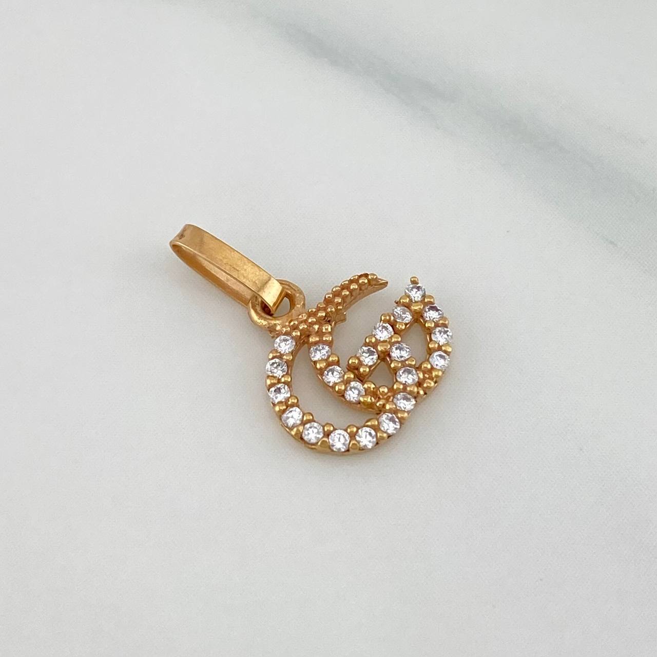 Pendant Gg 0.5 g / 1/2 in 18K Rose Gold