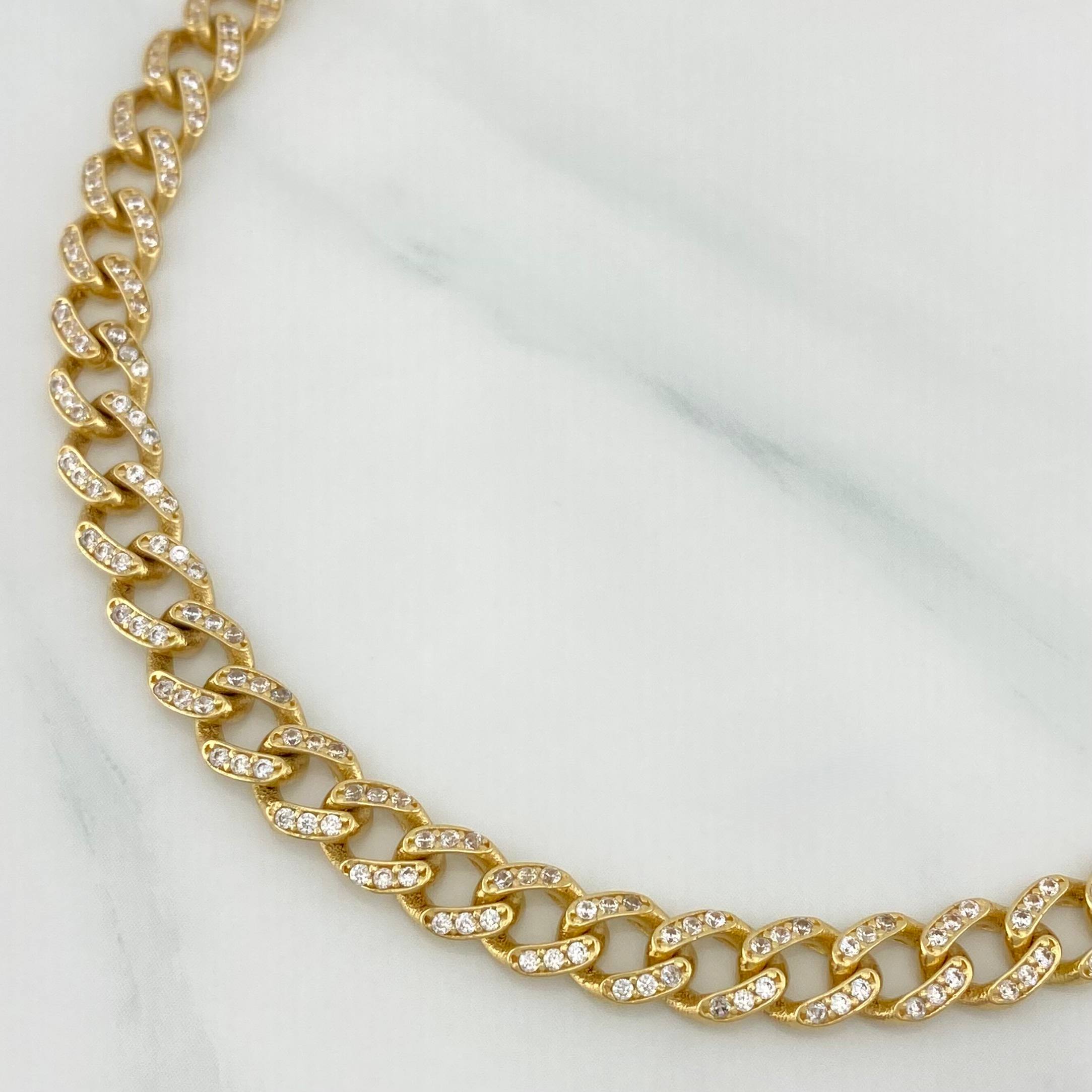 Pulso Cubano 10.95 g / 7 3/4 in / 5.8 mm Oro Amarillo 18K