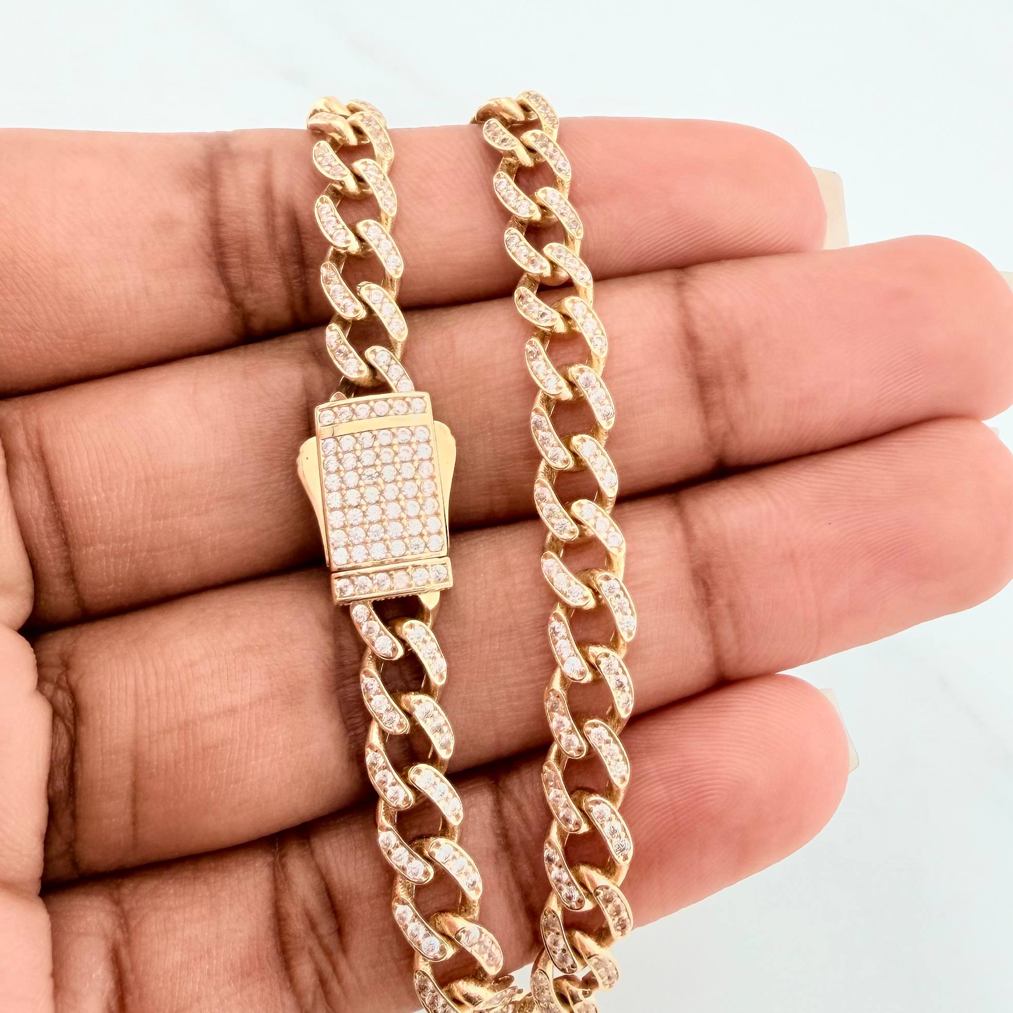 Pulso Cubano 10.95 g / 7 3/4 in / 5.8 mm Oro Amarillo 18K