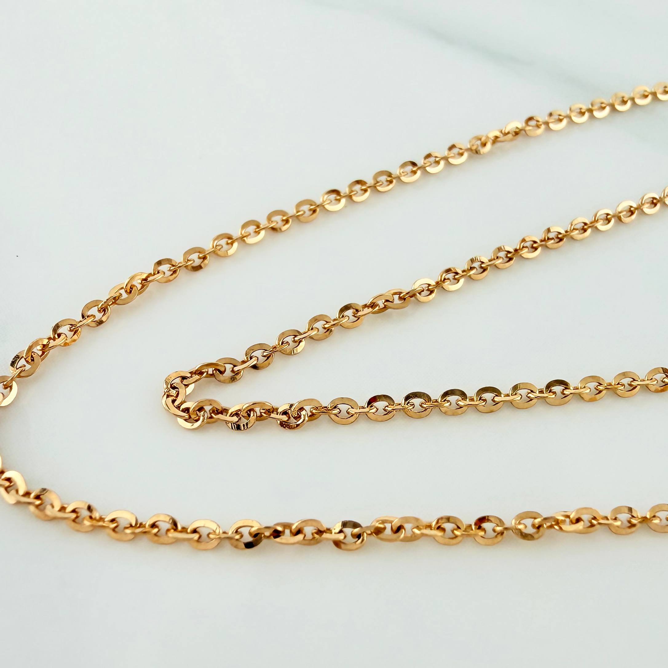 Tribal Chain Classic Link 3.8 g / 18 1/4 in / 0.6 mm 18K Yellow Gold