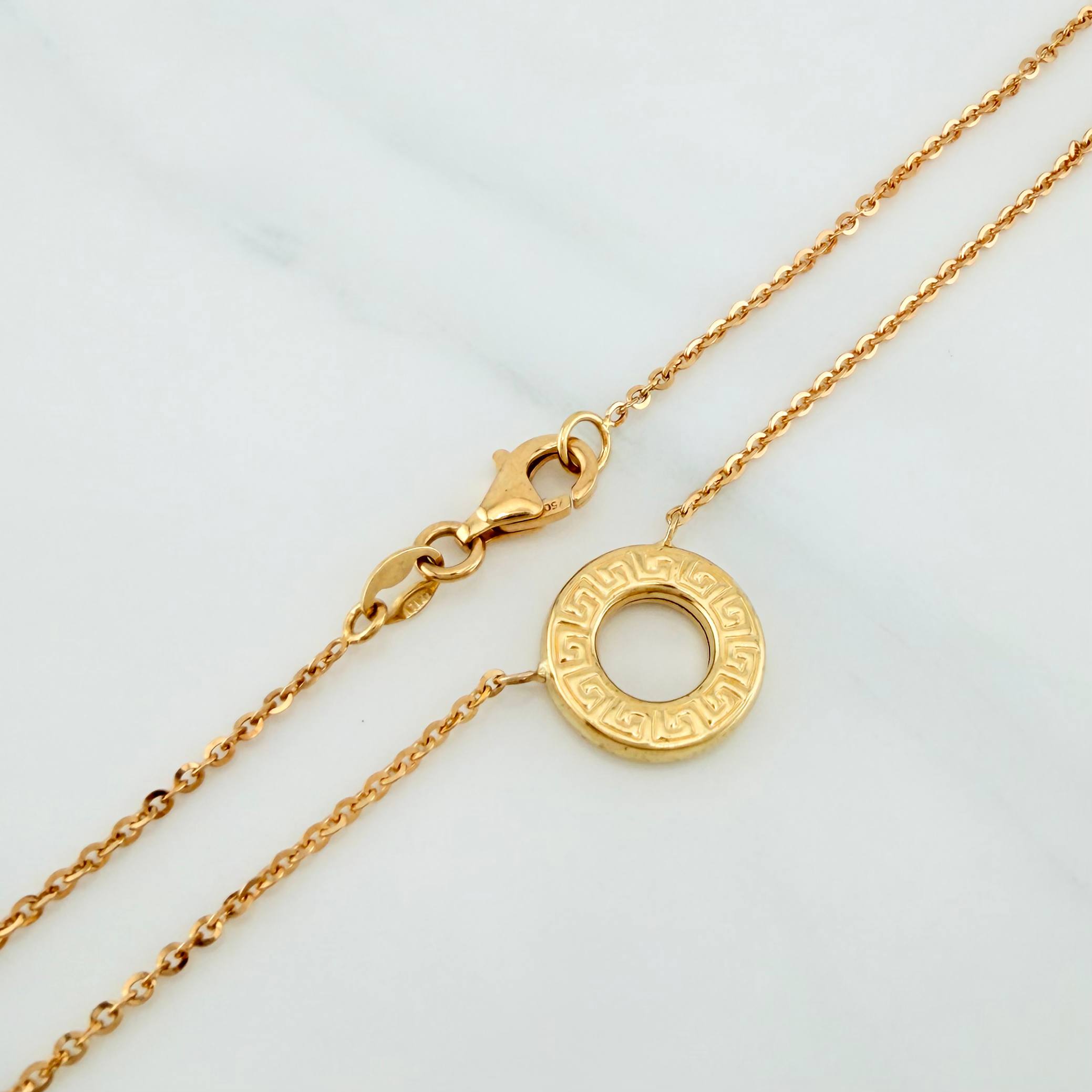 Tribal Chain Classic Link 3.8 g / 18 1/4 in / 0.6 mm 18K Yellow Gold