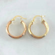 Hoop Earrings Aleja 2.45gr / 0.8in / 18K Gold