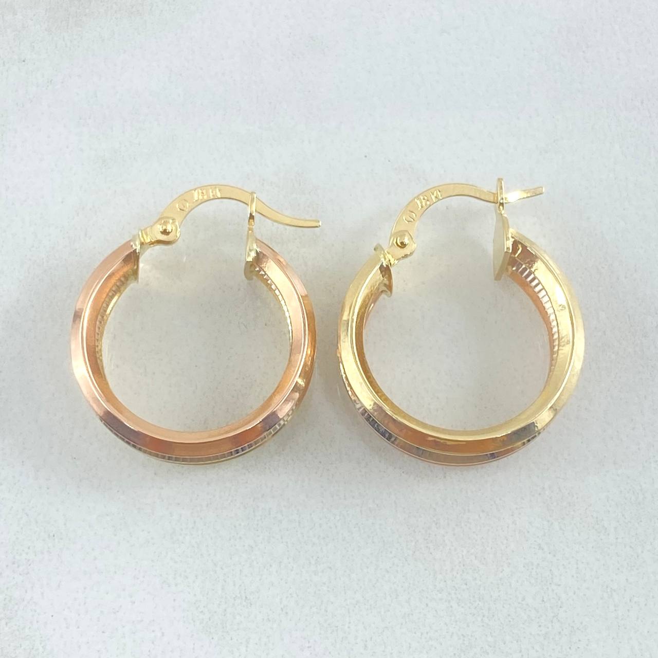 Candongas Aleja 3.1gr / 2.1cm / Oro 18K *
