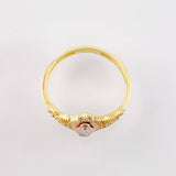 Anillo Corona Virgen Milagrosa 3.15gr / T7 1/2 / Tres Oros 18K