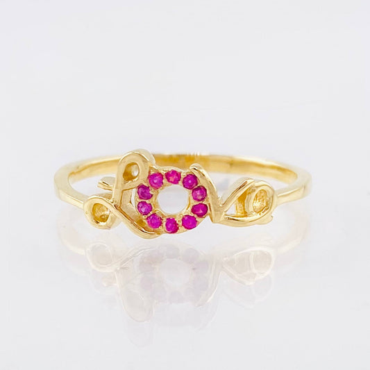 Love Ring 1.8gr / T7 1/4 / 18K Yellow Gold ©