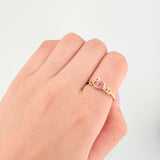 Anillo Love 1.8gr / T7 1/4 / Oro Amarillo 18K ©