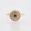 Anillo Girasol Tupido 2gr / T5 3/4 / Oro Amarillo 18K ©