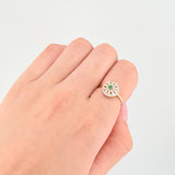 Anillo Girasol Tupido 2gr / T5 3/4 / Oro Amarillo 18K ©
