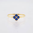 Clover Flower Ring 1gr / T7 / 18K Yellow Gold ©