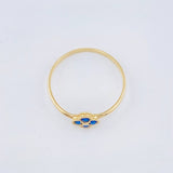 Clover Flower Ring 1gr / T7 / 18K Yellow Gold ©