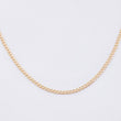 Cadena Cubana 1.6gr / 17 3/4 in / 2mm Oro Rosa +1 18K *