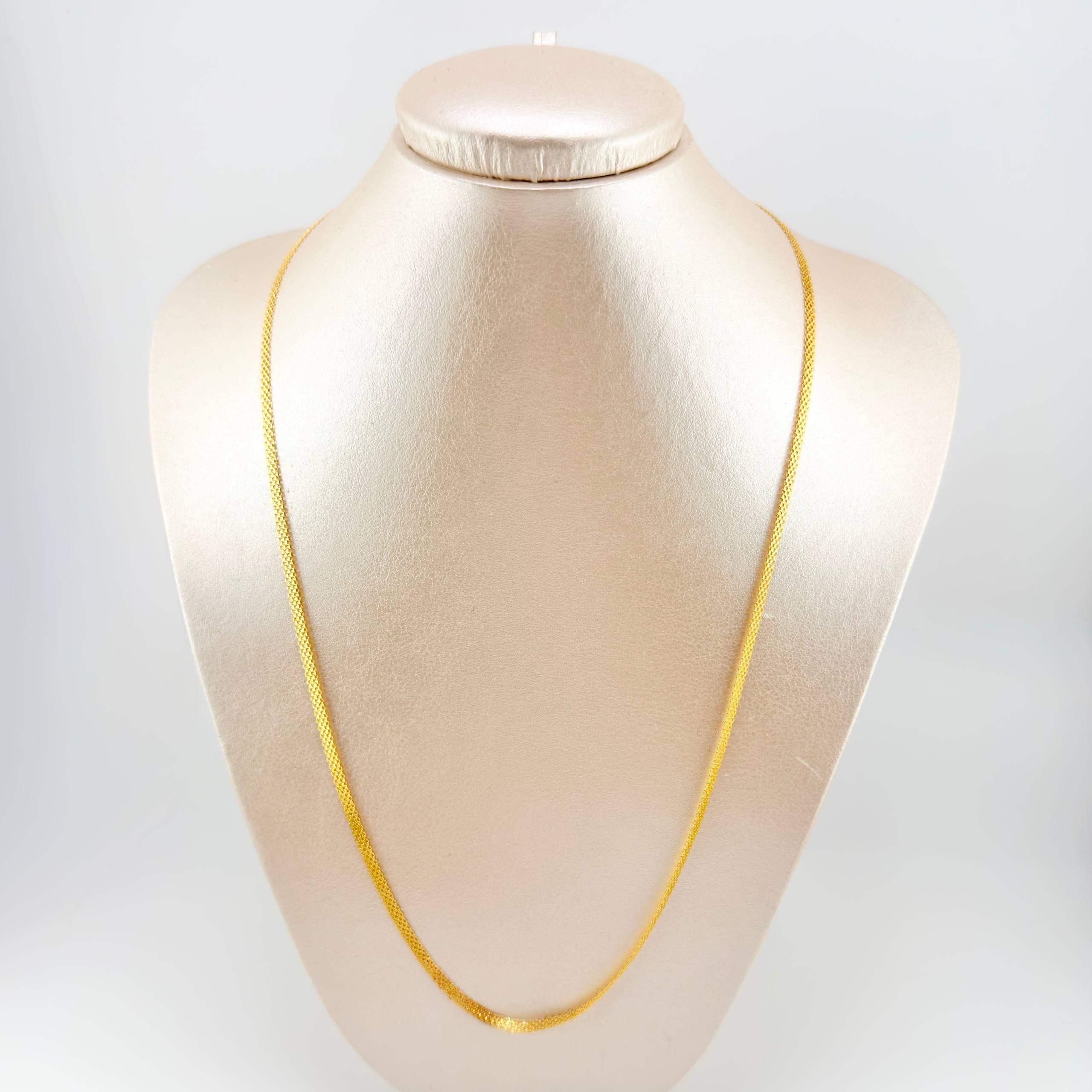 Bismark Chain 5.7gr / 23.5in / 18K Gold +1