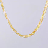 Cadena China 8.6gr / 17 3/4 in / 3.7mm Oro Amarillo +1 18K *