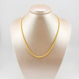 Cadena China 8.6gr / 17 3/4 in / 3.7mm Oro Amarillo +1 18K *