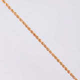 Cadena Lazo 1.55gr / 19 3/4 in / 1.3mm Oro Rosa +3 18K *