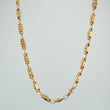 Cadena Rustica Barril Cuadrado 13.4gr / 24 in / 4.36mm Oro Amarillo 18K $