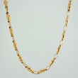 Rustic Screw Barrel Chain 12.45gr / 24 in / 4.1mm Yellow Gold 18K $