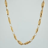 Cadena Rustica Eslabon Corona 12.95gr / 24 1/2 in / 3.82mm Oro Amarillo 18K $