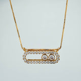 Cadena Veneciana MSK 3.95gr / 17 3/4 in / 0.64mm Oro Amarillo +4 18K $
